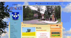 Desktop Screenshot of obec-hyncice.cz